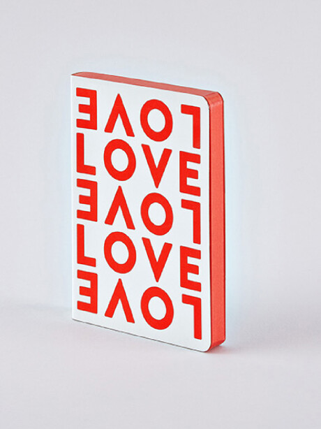 Notebook graphic s- love ROJO