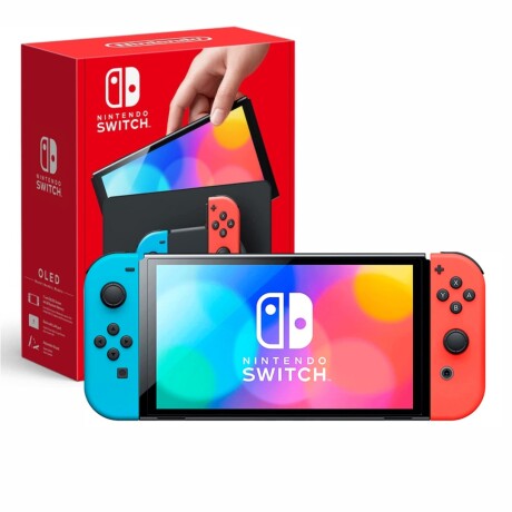 Consola Nintendo Switch Oled Neon Azul y Rojo 001