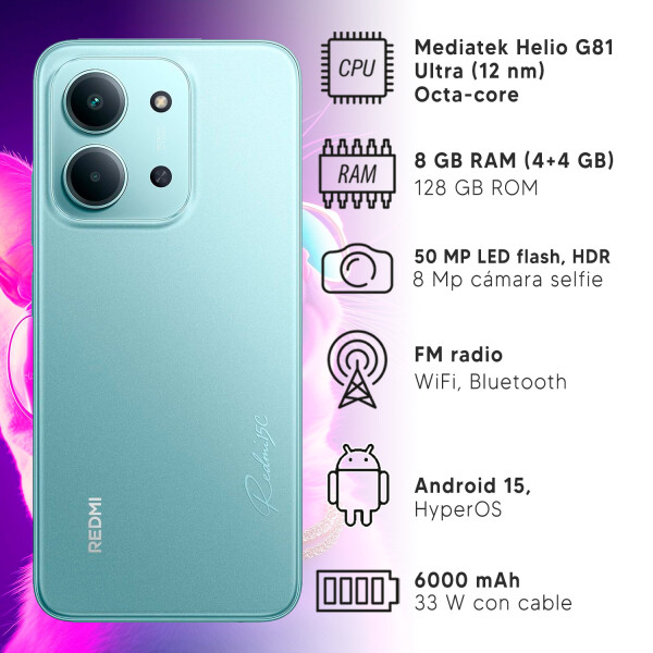 Xiaomi Redmi 15c 8/128 Gb VERDE