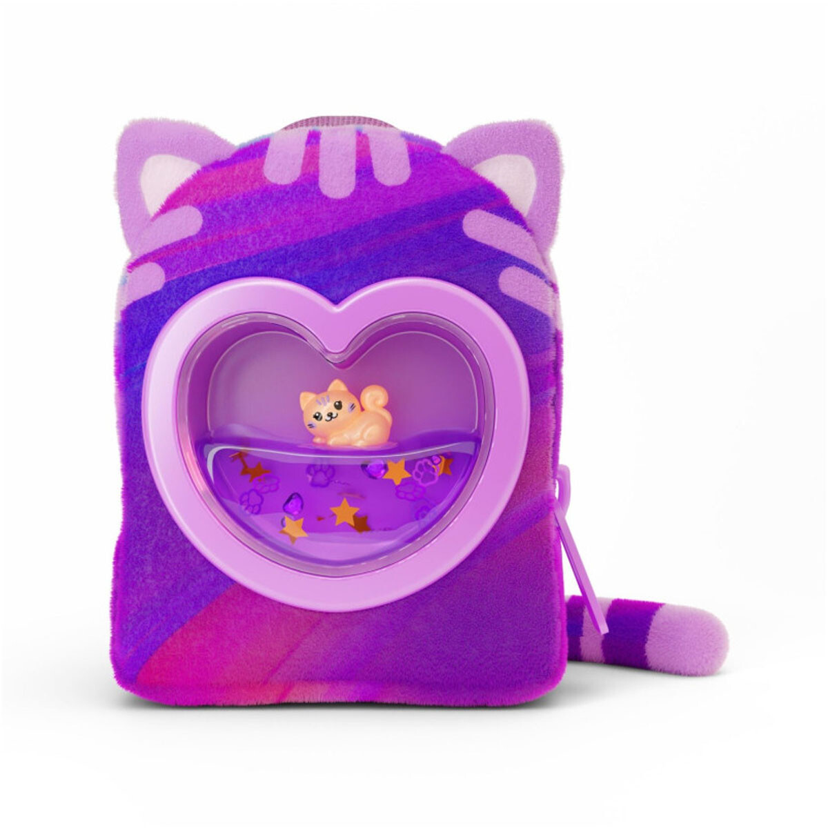 Mini Mochila llavero accesorio Liquid Charms Real Littles - Gato: Just Purr-fect! 