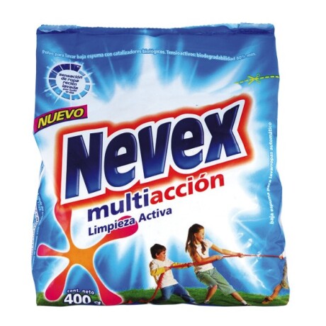 DETERGENTE EN POLVO NEVEX REGULAR 400 GR DETERGENTE EN POLVO NEVEX REGULAR 400 GR