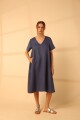 VESTIDO PRAIA SS24 Azul Piedra