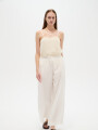 Pantalon Alvori Marfil / Off White