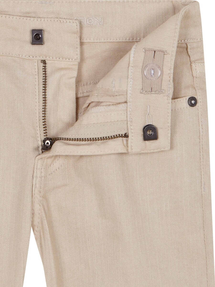 Pantalon 5 Bolsillos De Pana Piedra