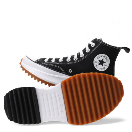 Championes Unisex Converse - All Star Run Star Hike Negro - Blanco