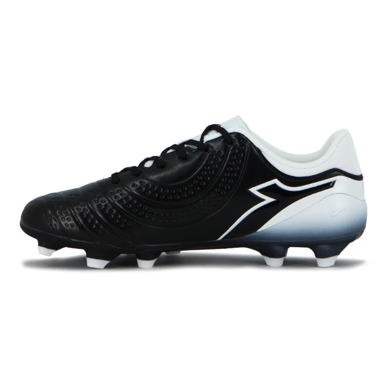 Zapato Fútbol Md Diadora Mondiali Teen Negro-blanco