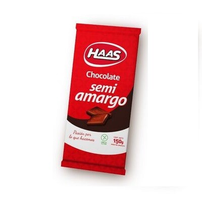 Chocolate Semi Amargo Haas 150 Grs. Chocolate Semi Amargo Haas 150 Grs.