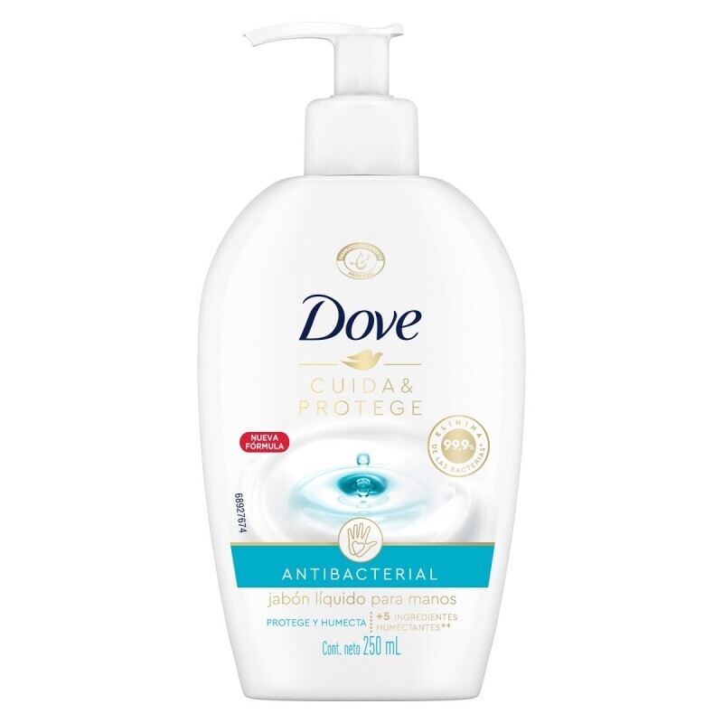 DOVE JABON LIQ ANTIBACTERIAL 220 ML DOVE JABON LIQ ANTIBACTERIAL 220 ML