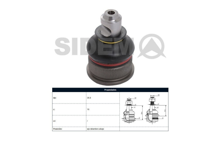 Rotula Del Citroen Ax/Saxo, Peug 106 86-25 Der/Izq Rotula Del Citroen Ax/Saxo, Peug 106 86-25 Der/Izq