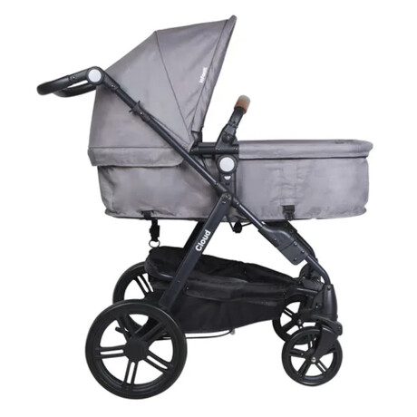 Coche Bebe con Moises Infanti Cloud SP68DKG y Baby Silla DARK-GREY