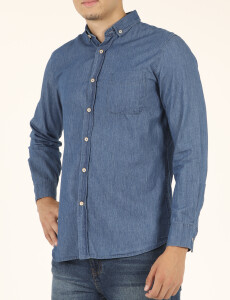 012402 CAMISA HARRY Azul