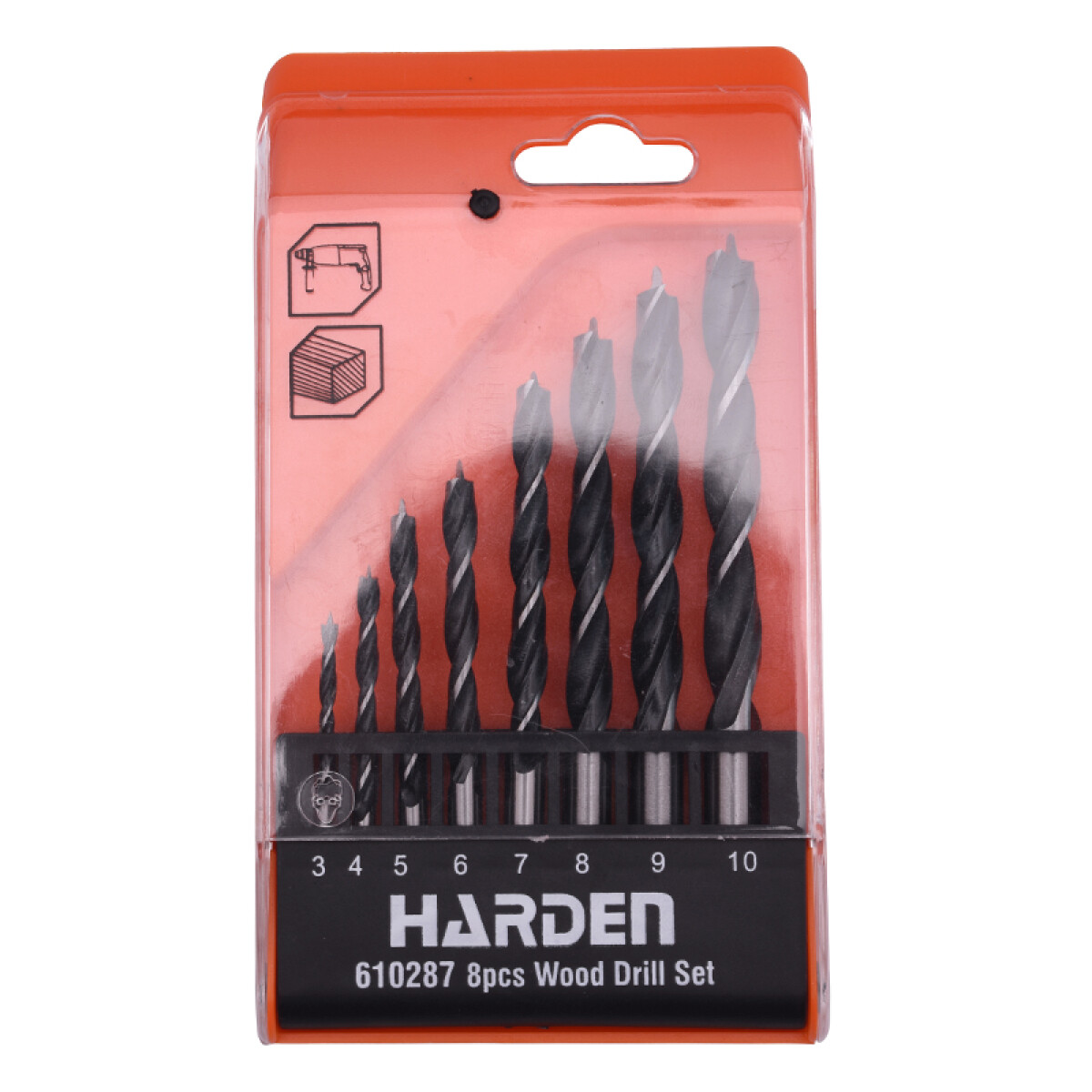 JUEGO MECHAS DE MADERA DE 8 PZAS HARDEN ++ - N/a 