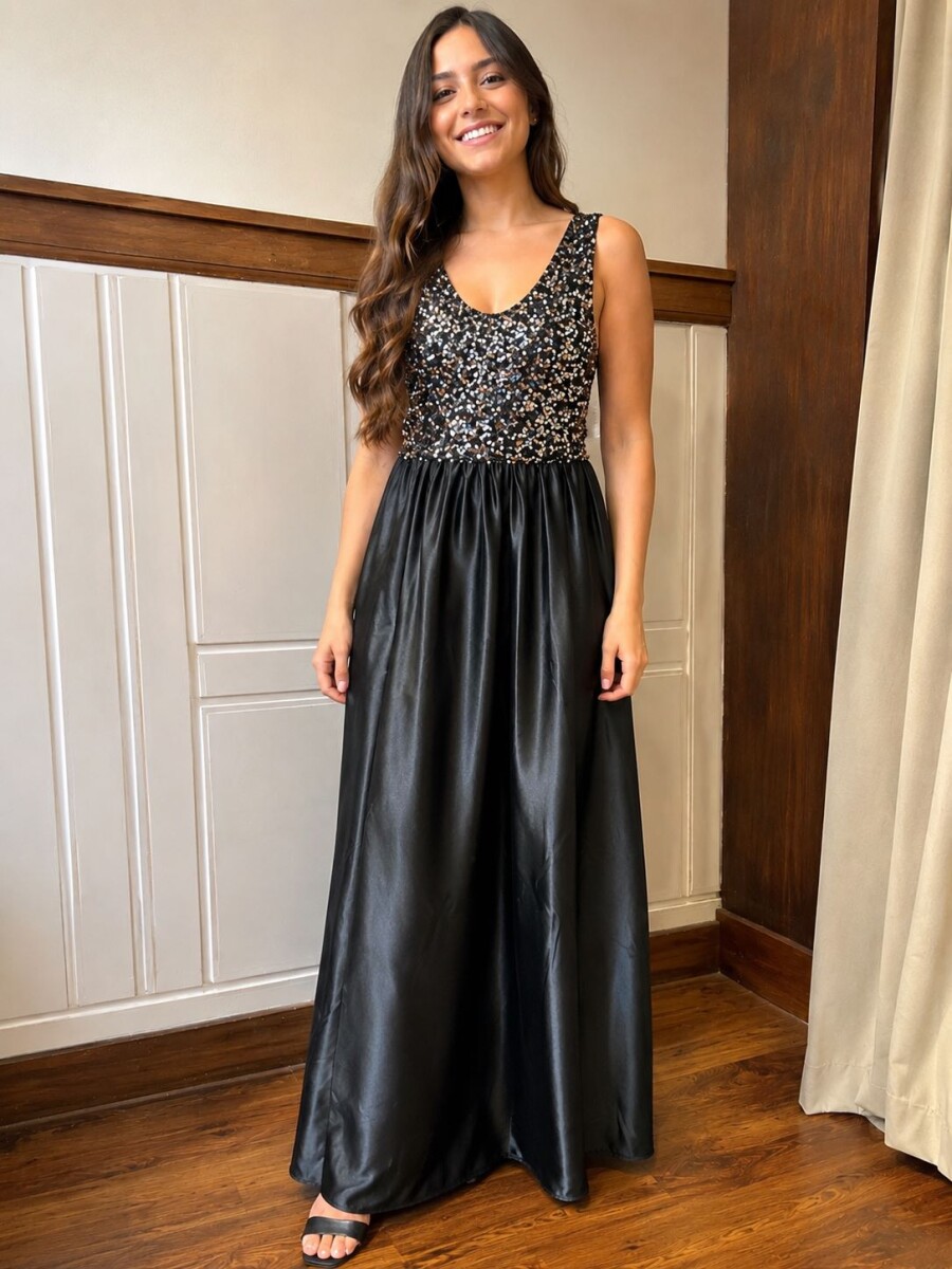 VESTIDO LOTO - Negro 