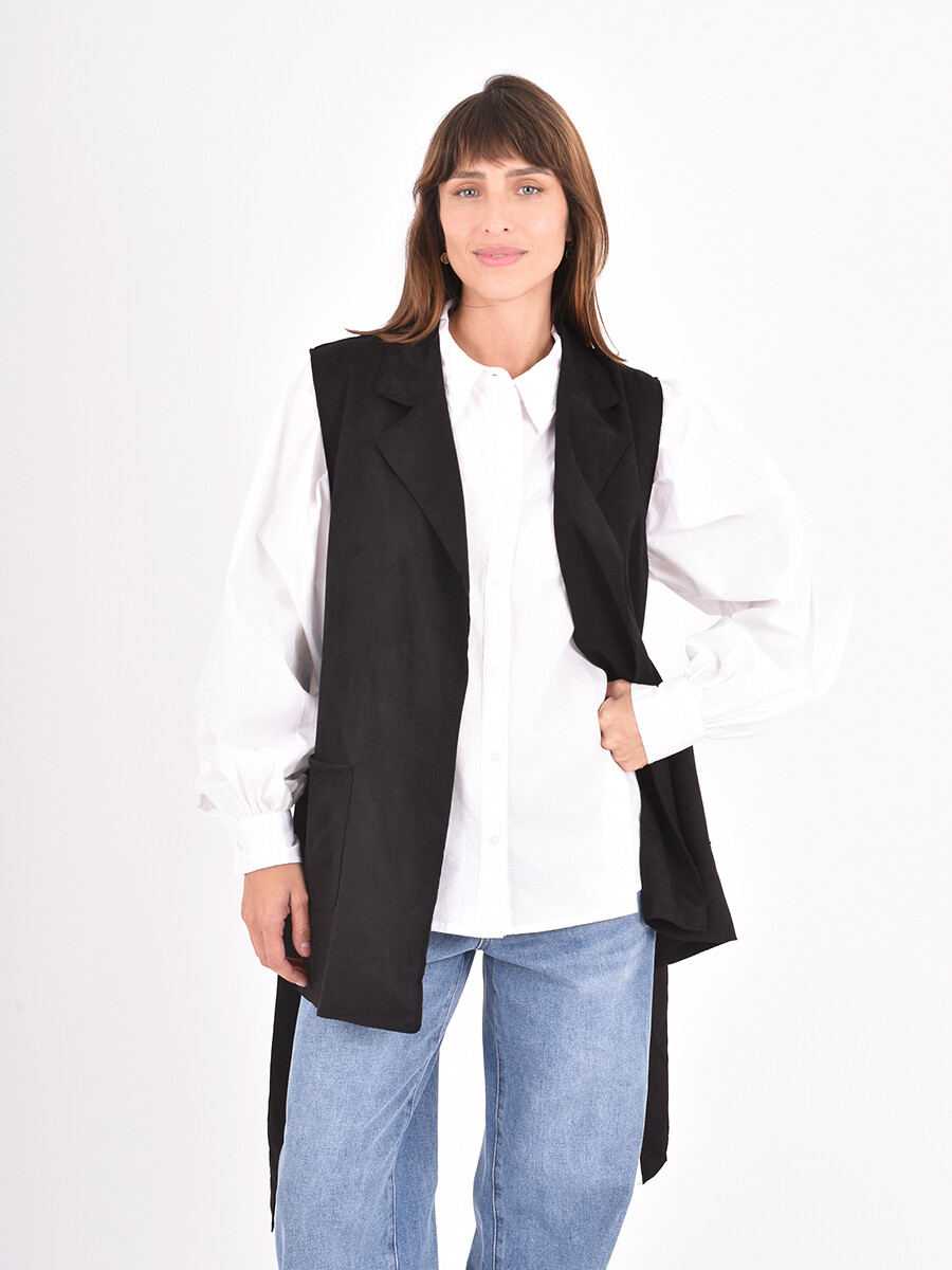CHALECO JACKIE - NEGRO 
