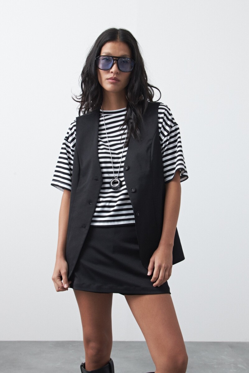 CHALECO DELPHINE - Negro 