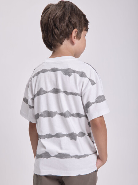 Remera estampa Sol Blanco