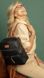 MOCHILA MEMPHIS NEGRO C/CARAMELO