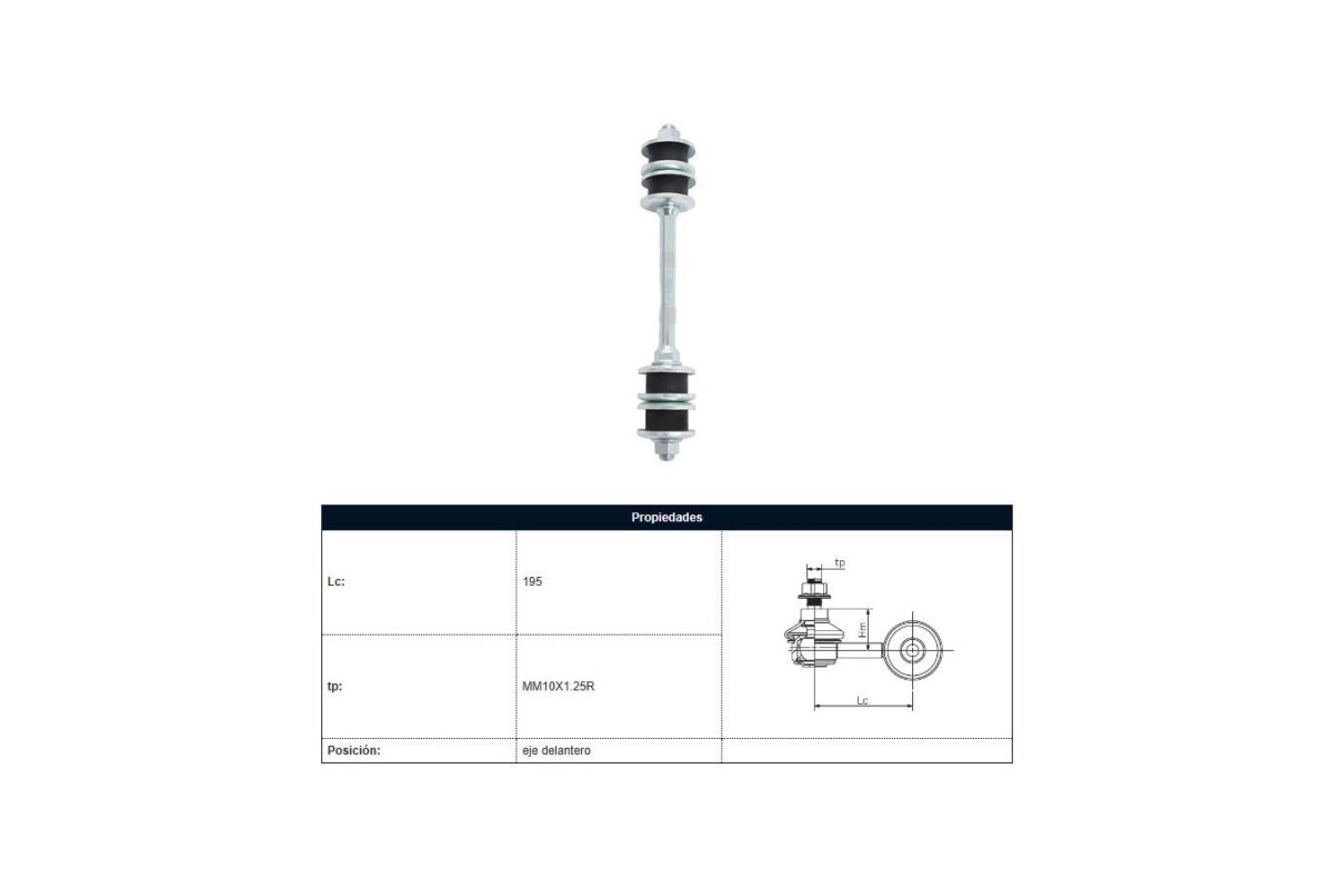Bieleta Nissan D22 96-25 Der/Izq Bieleta Nissan D22 96-25 Der/Izq