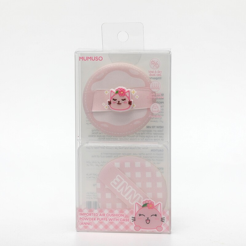 PUFFS DE POLVO DE COJÍN DE AIRE IMPORTADOS CON ESTUCHE (ANNE/2-PACK) PUFFS DE POLVO DE COJÍN DE AIRE IMPORTADOS CON ESTUCHE (ANNE/2-PACK)