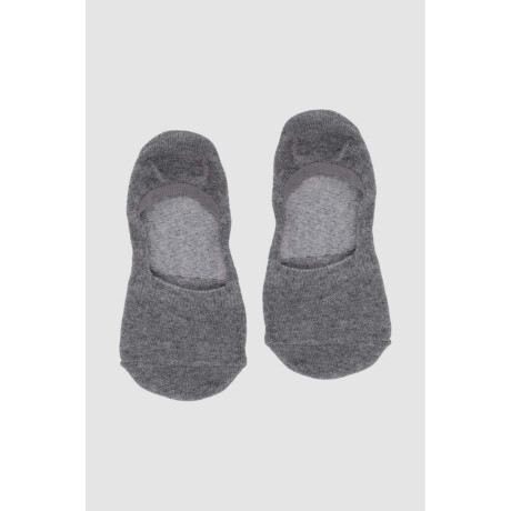Medias invisibles para niños Gris melange