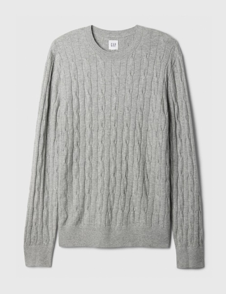 Buzo Cashsoft Ochos Hombre - Heather Grey 