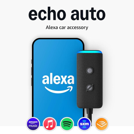Asistente Virtual Amazon Echo Auto GEN2 Bluetooth 3,5MM 001