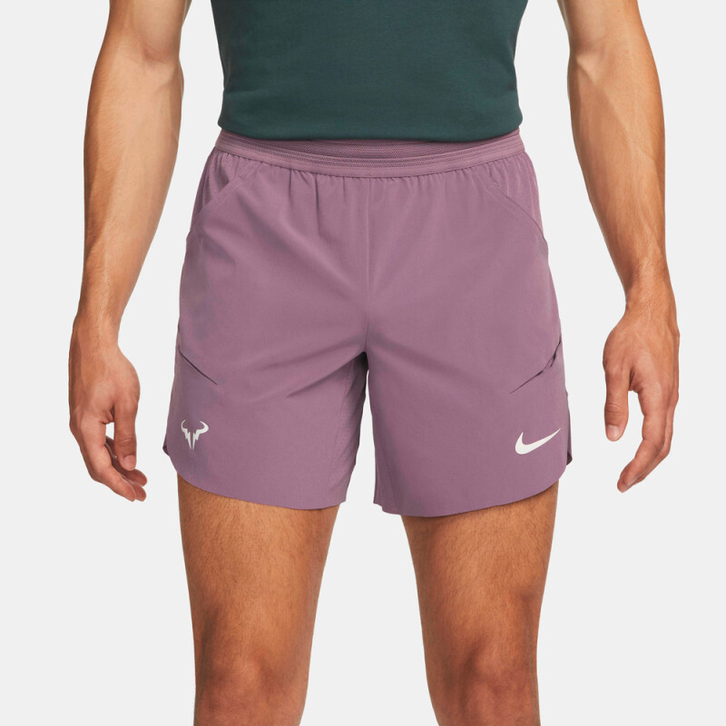 Short Rafa Mnk Dfadv 7 pulgdas de Hombre Morado