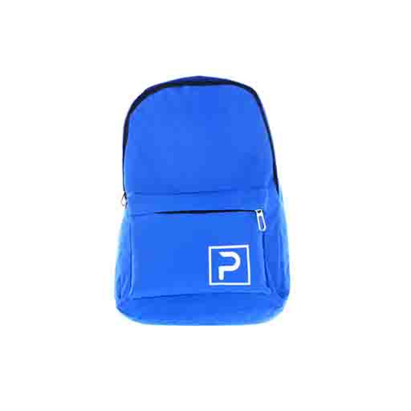 Mochila Push con logo Azul