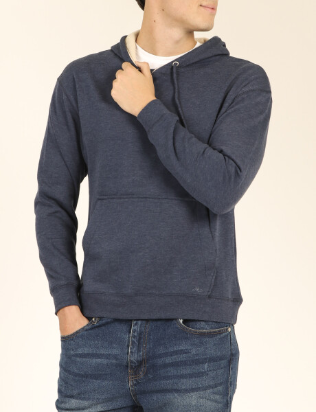 Sweater Canguro Harry Azul Piedra