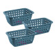 Set x3 Cesto mediano 3 lts ROSADO