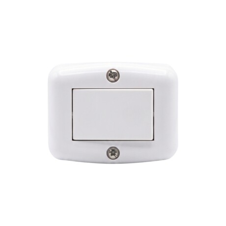 CAJA EXTERIOR CON INTERRUPTOR UNIPOLAR ATENEA Caja Exterior con Interruptor Unipolar Atenea Blanco