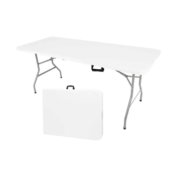 Mesa Plegable 1.80 M Jardin Camping Exterior Comedor Valija IMBACK Mesa Plegable 1.80 M Jardin Camping Exterior Comedor Valija IMBACK