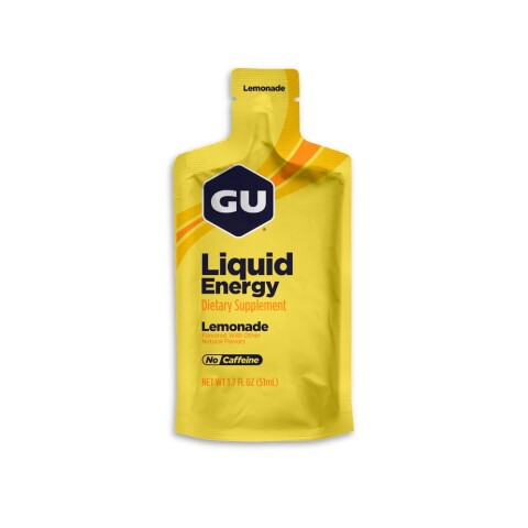 Gel Liquid GU Limonada Unidad Sin Cafeina Limonada