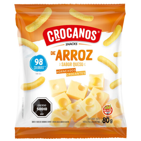 SNACK ARROZ CROCANOS 80G QUESO SNACK ARROZ CROCANOS 80G QUESO