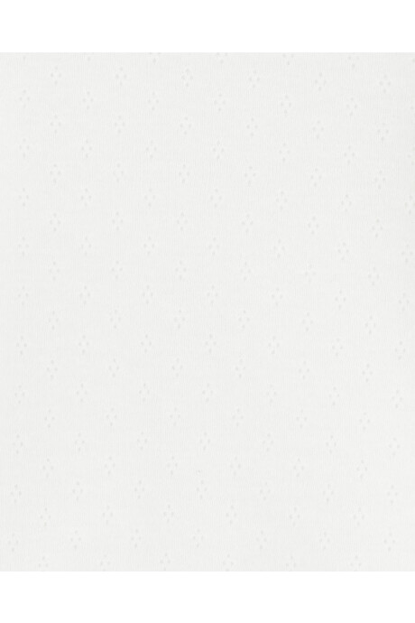 Set tres piezas, jumper de sarga, remera de algodón calado y medias Sin color