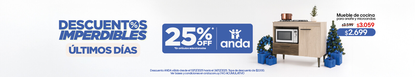 25% OFF EXTRA con ANDA - La Tentación