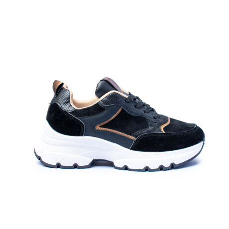 Calzado deportivo Dama Panama Jack BLACK/BRONZE