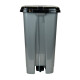 Tarro de residuos 40L con pedal GRIS