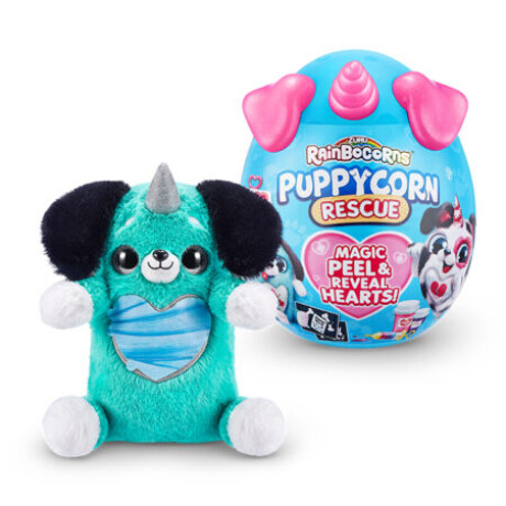 Figura Rainbocorns Rescate Mascota con Lentejuelas 001