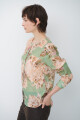 CAMISA JULIE FLOR VERDE