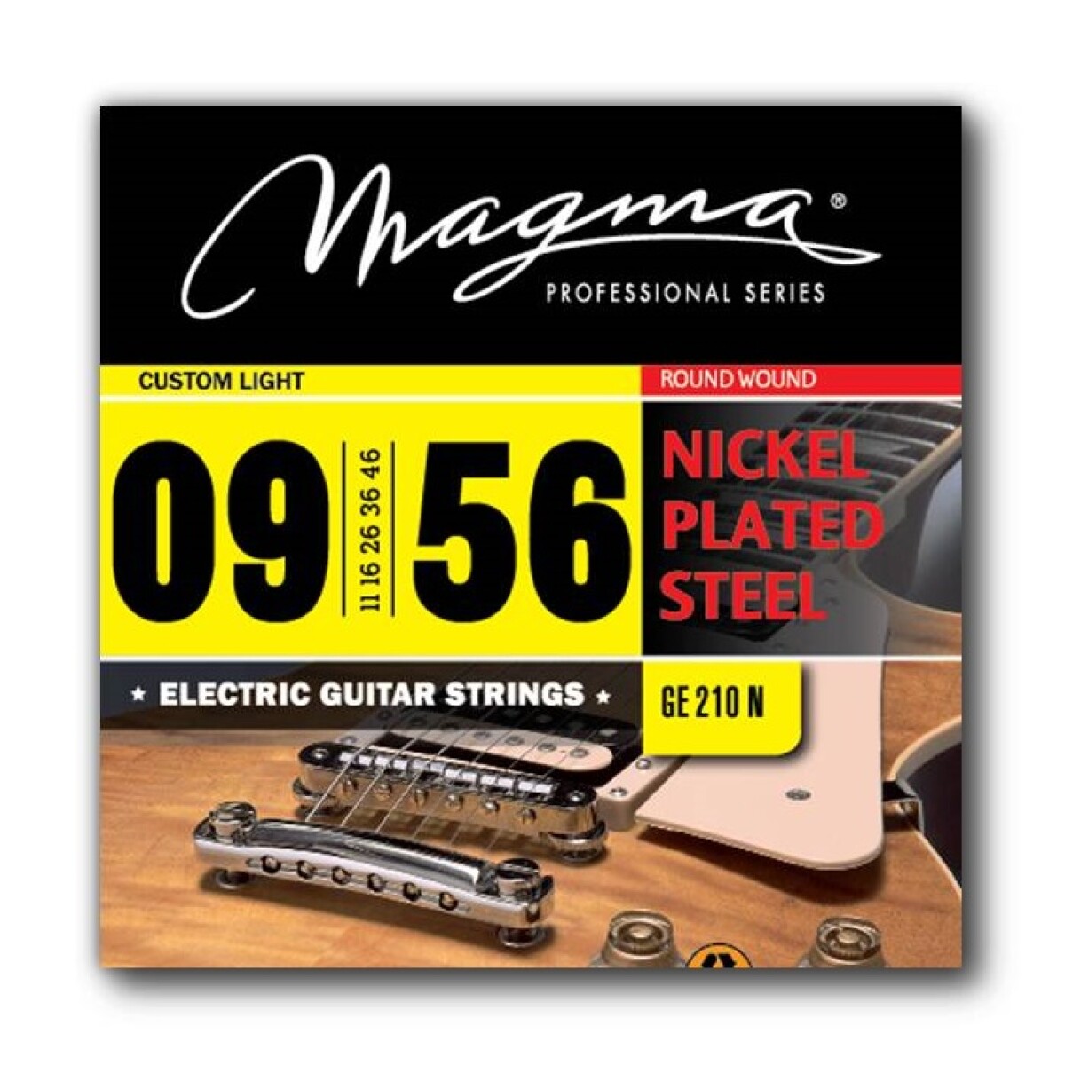 Encordado Guitarra Electrica Magma Nickel 7c .009 GE210N 