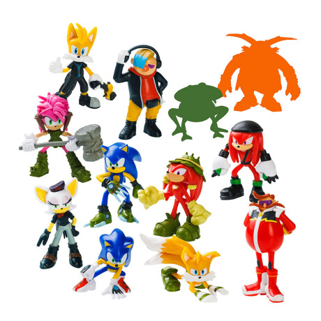 Figuras Sonic Prime Pack de 12 Figuras Sonic Prime Pack de 12