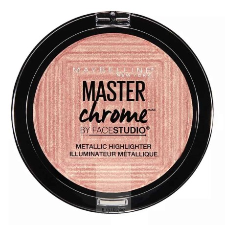 Iluminador Maybelline Master Chrome N°50 Molten Rose Gold or Fondu Iluminador Maybelline Master Chrome N°50 Molten Rose Gold or Fondu