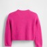 CASHSOFT CARDIGAN BRIGHT FUCHSIA