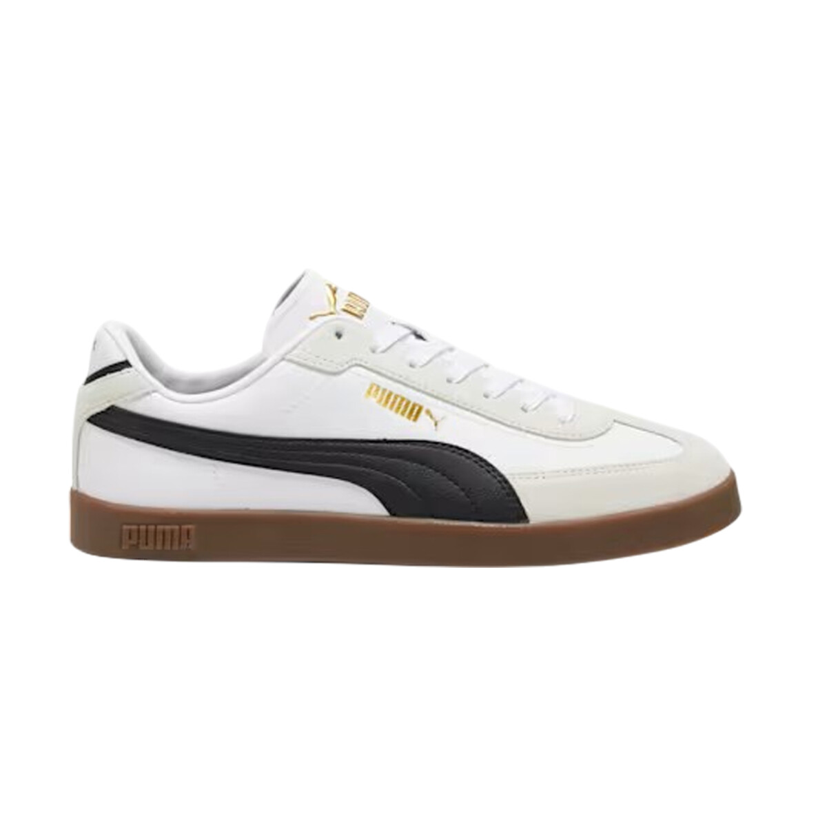Championes Puma Club Li Era - White/Black/Gum 