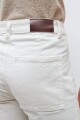 Pantalon Paulina de pana crudo