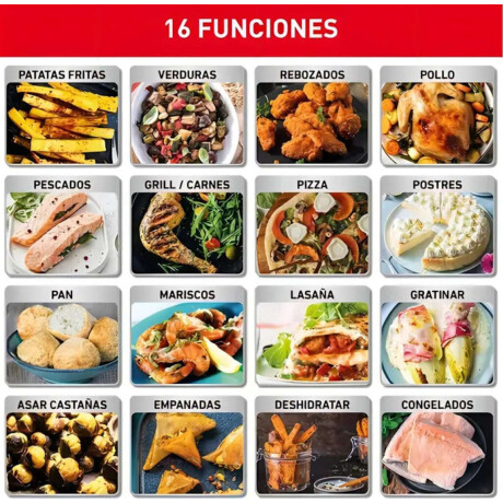 Freidora De Aire Digital Inox Xl Moulinex Easy Fry Deluxe 42Lts