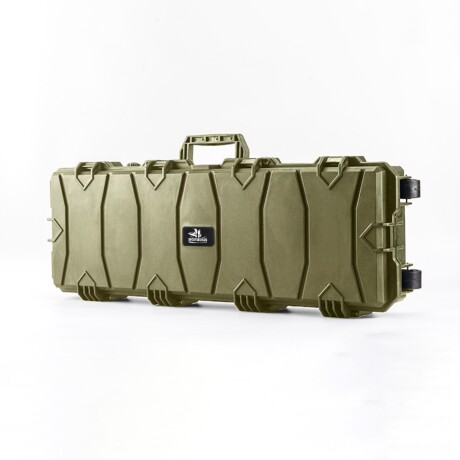 Caja Rígida transportador de arma larga Aventureros 102 x 36 x14 Verde