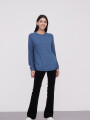 Sweater Pier Azul Piedra