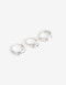 Sets Anillos Metal Anillo Set Metal - Plateado